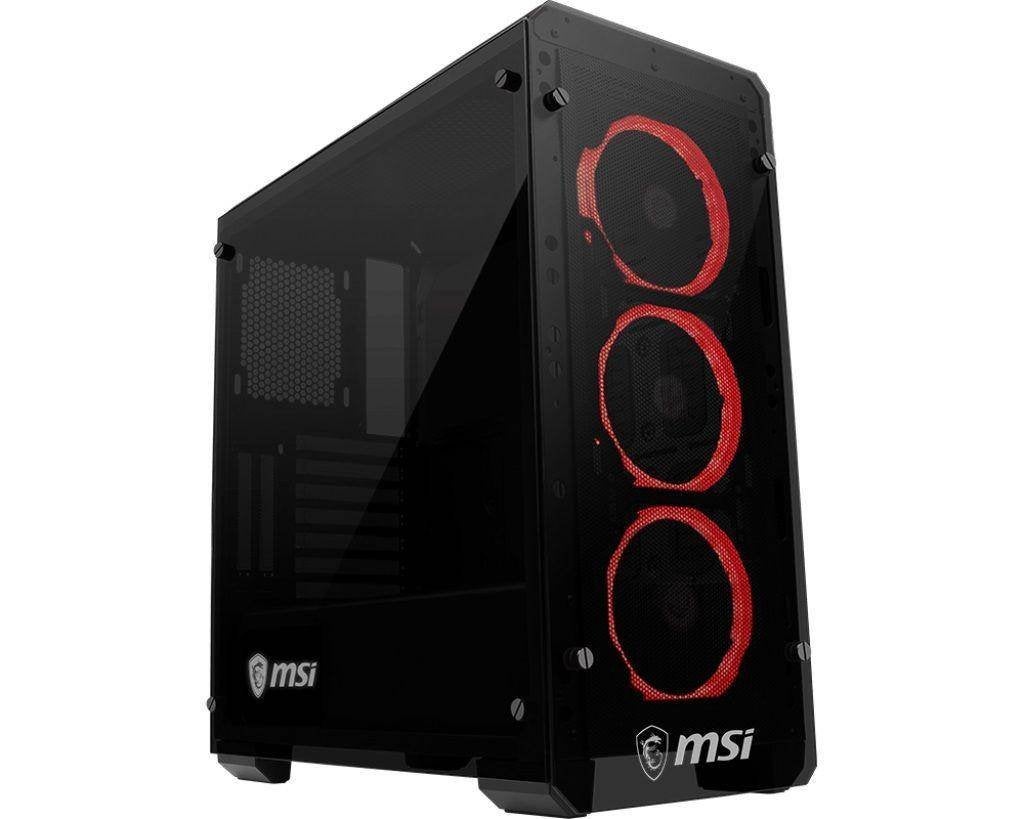 msi mag pylon midi tower behuizing, Computers en Software, Ophalen of Verzenden, Zo goed als nieuw