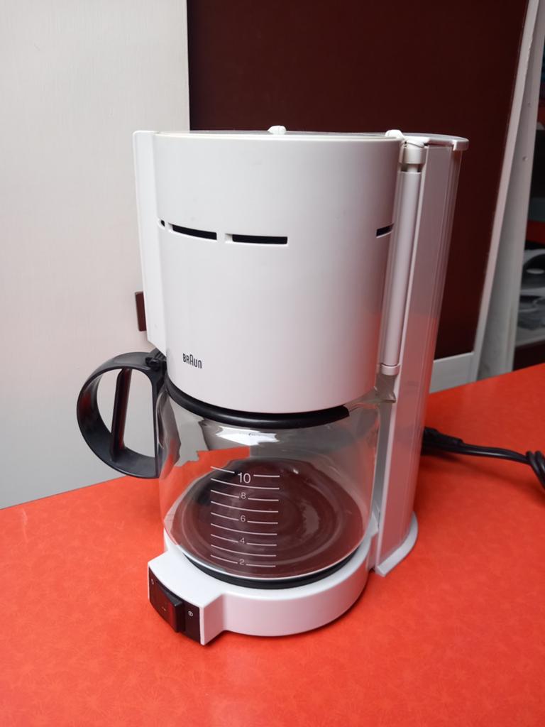 Braun koffiezetapparaat, Gebruikt, Koffiemachine, Gemalen koffie, Ophalen of Verzenden