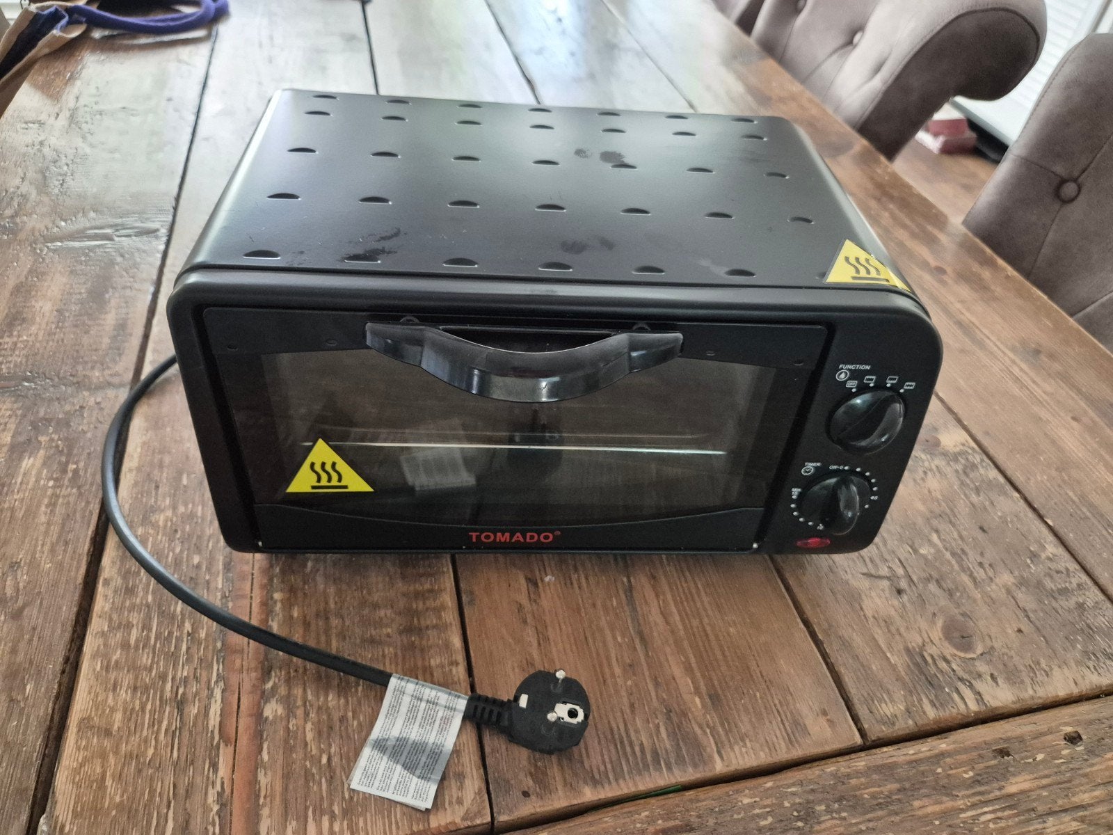 Tomado TM-5530 mini-snackoven Tomado (800W), Ophalen, Minder dan 45 cm, Minder dan 45 cm, Vrijstaand