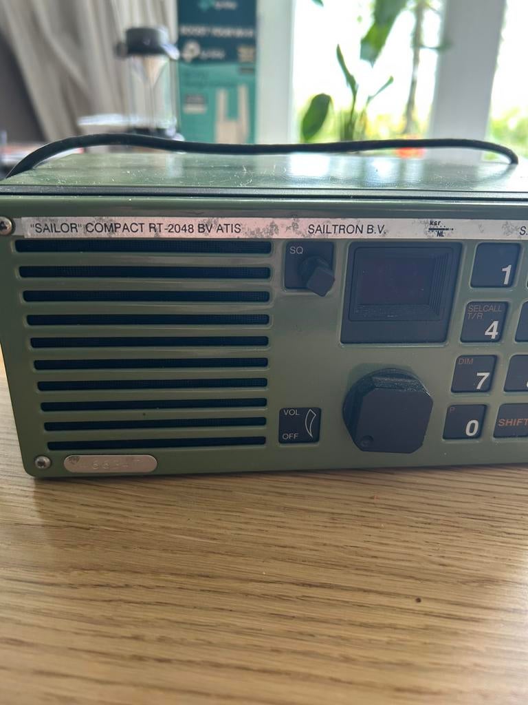 Marifoon Sailtron Compact RT-2048 BV ATIS, Ophalen of Verzenden, Gebruikt, Communicatie