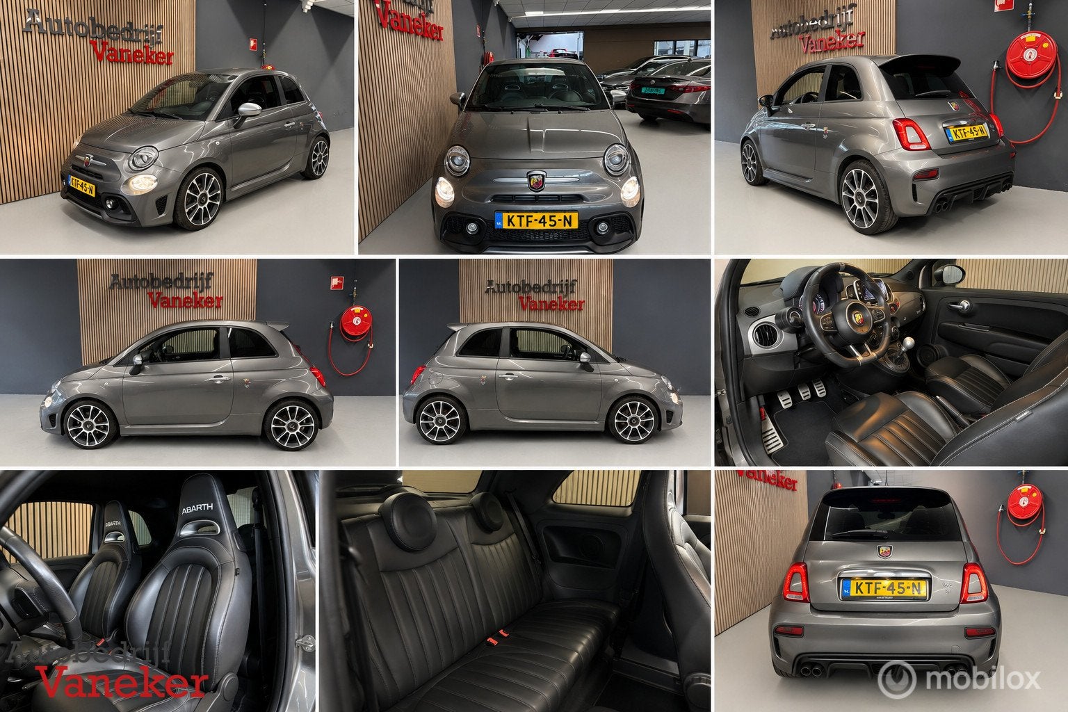 Abarth 595 1.4 T-Jet Turismo|MONZA Uitlaat | LEDER | 84DKM, Auto's, Abarth, Voorwielaandrijving, Gebruikt, 4 cilinders, Handgeschakeld