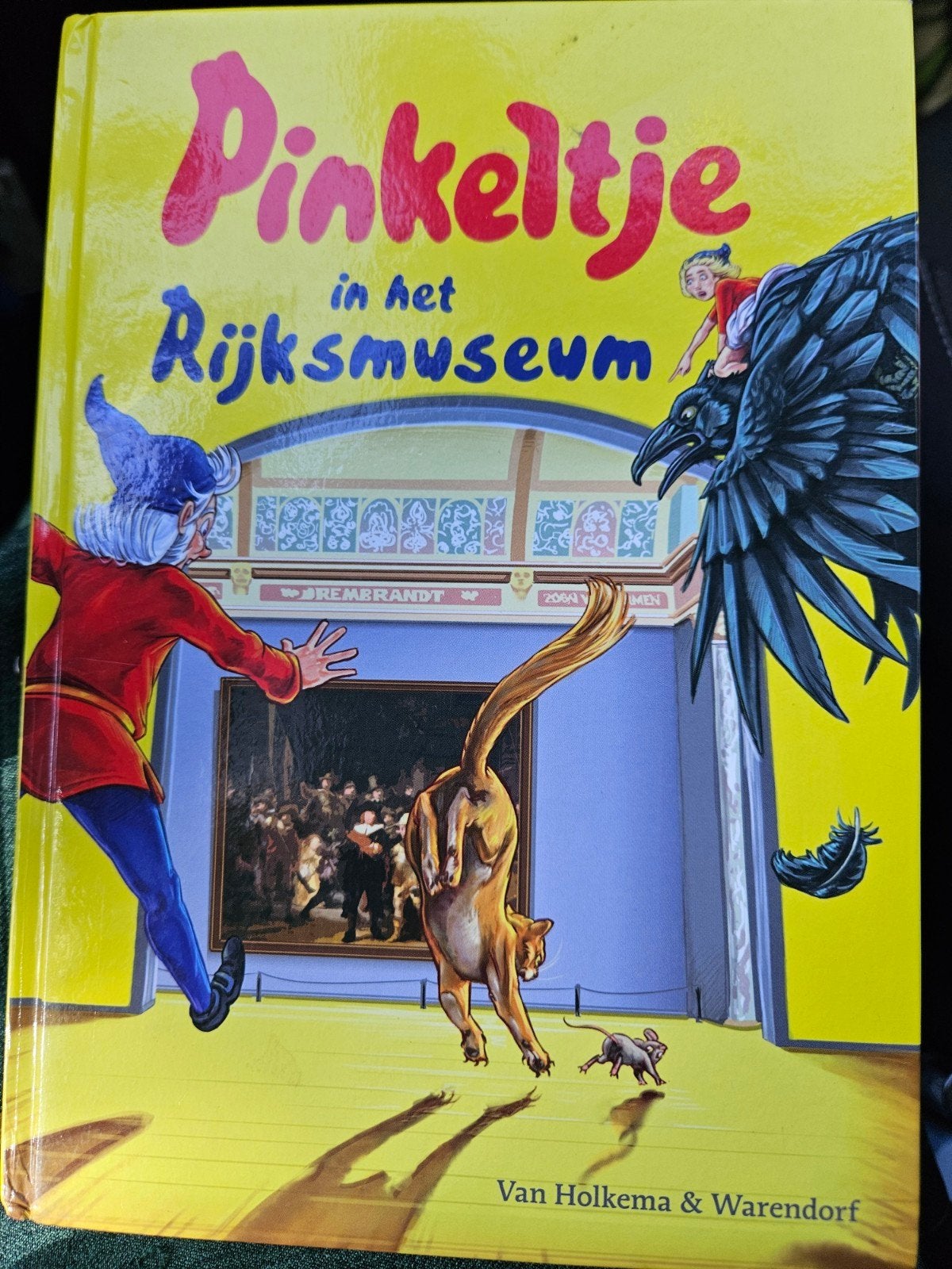 Pinkeltje in het Rijksmuseum - Avontuurlijk kinderboek, Ophalen of Verzenden, Zo goed als nieuw, Van Holkema & Warendorf, Fictie algemeen