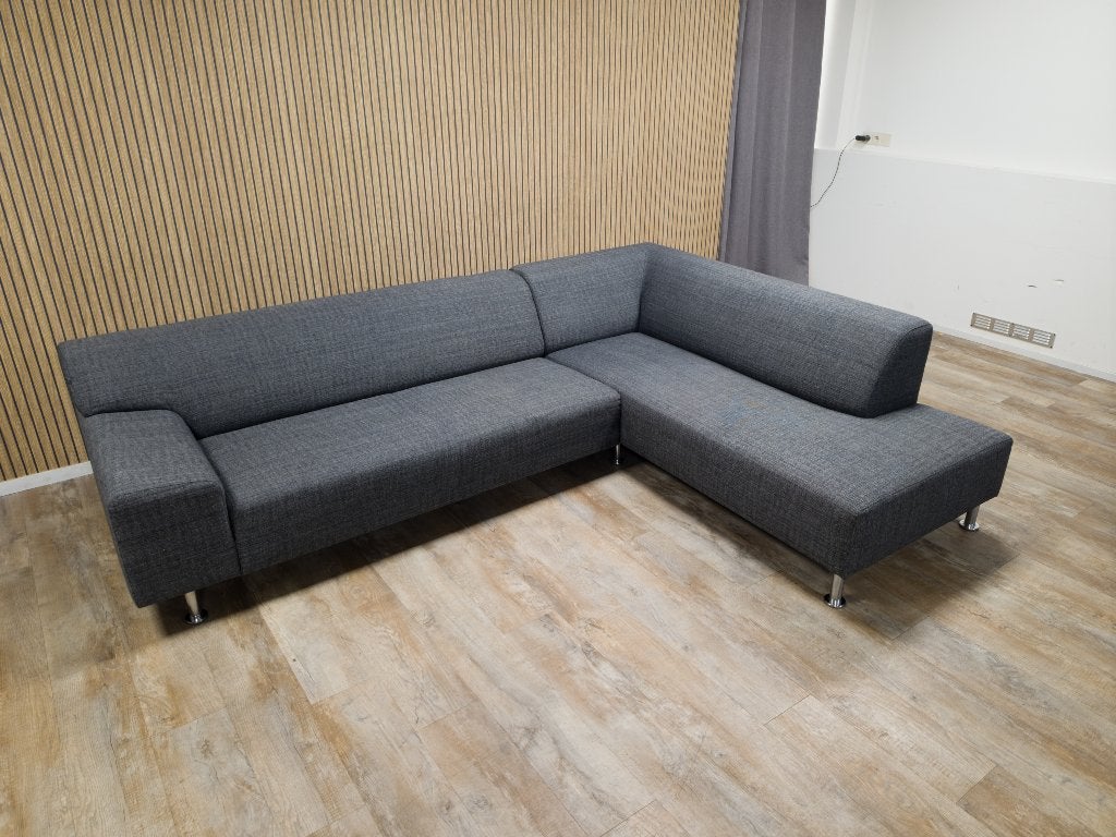 Zeer Mooi Moderne Antraciet Hoekbank, Info@banxtel.nl, Verzenden, Hoekbank, Hoekbank