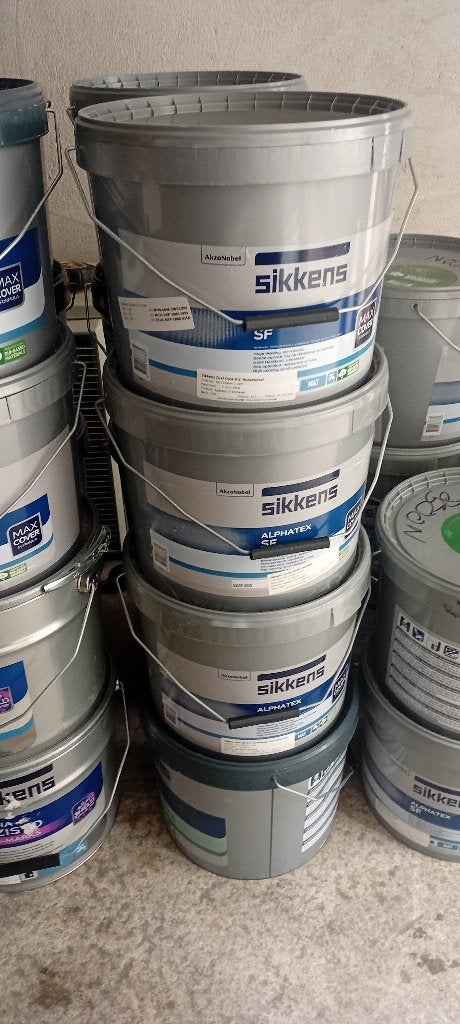 Pot sikkens Verf 30,00, Ophalen, Wit