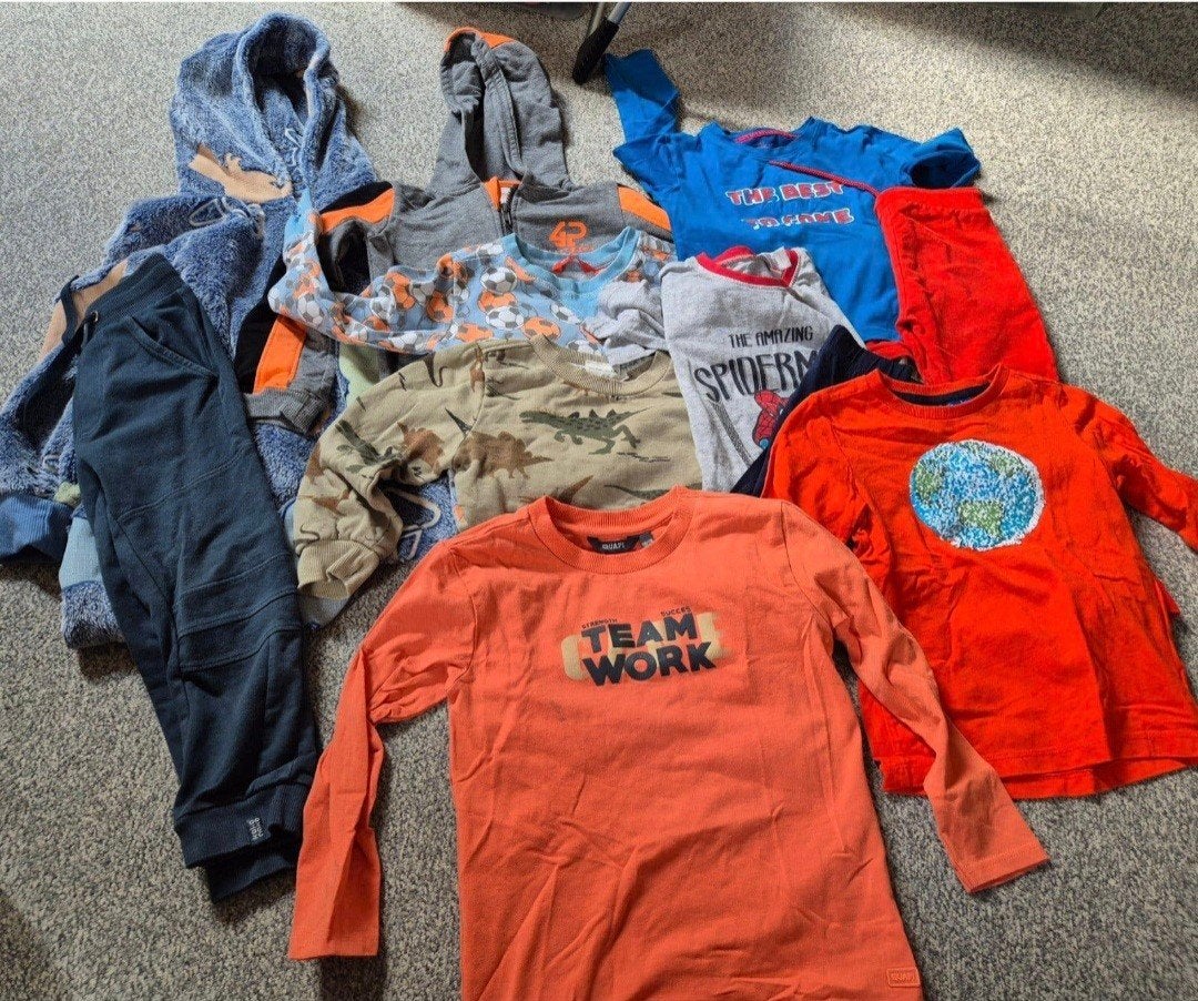 Kledingpakket jongens maat 104/110, Ophalen of Verzenden, Gebruikt, Maat 104