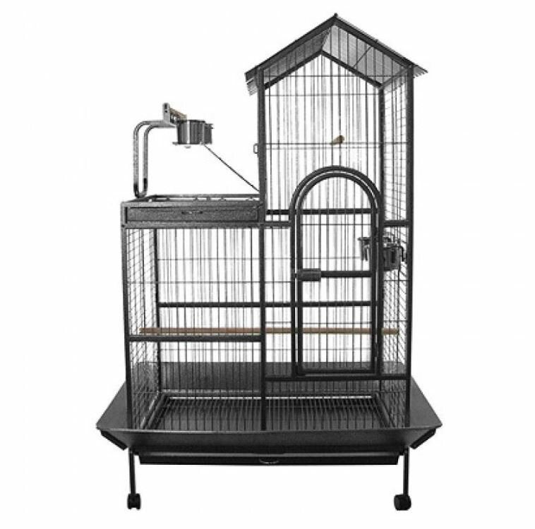 Papegaaienkooi Torino Met Speelgoed Vogelkooi Vogel Papegaai, Ophalen of Verzenden, Nieuw, Metaal, Vogelkooi