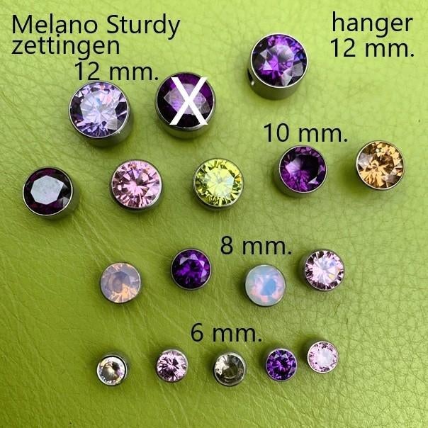 Restanten: Melano ringen en zettingen vanaf € 5,-- per stuk., Overige kleuren, IJzer of Staal, Nieuw, Ophalen of Verzenden