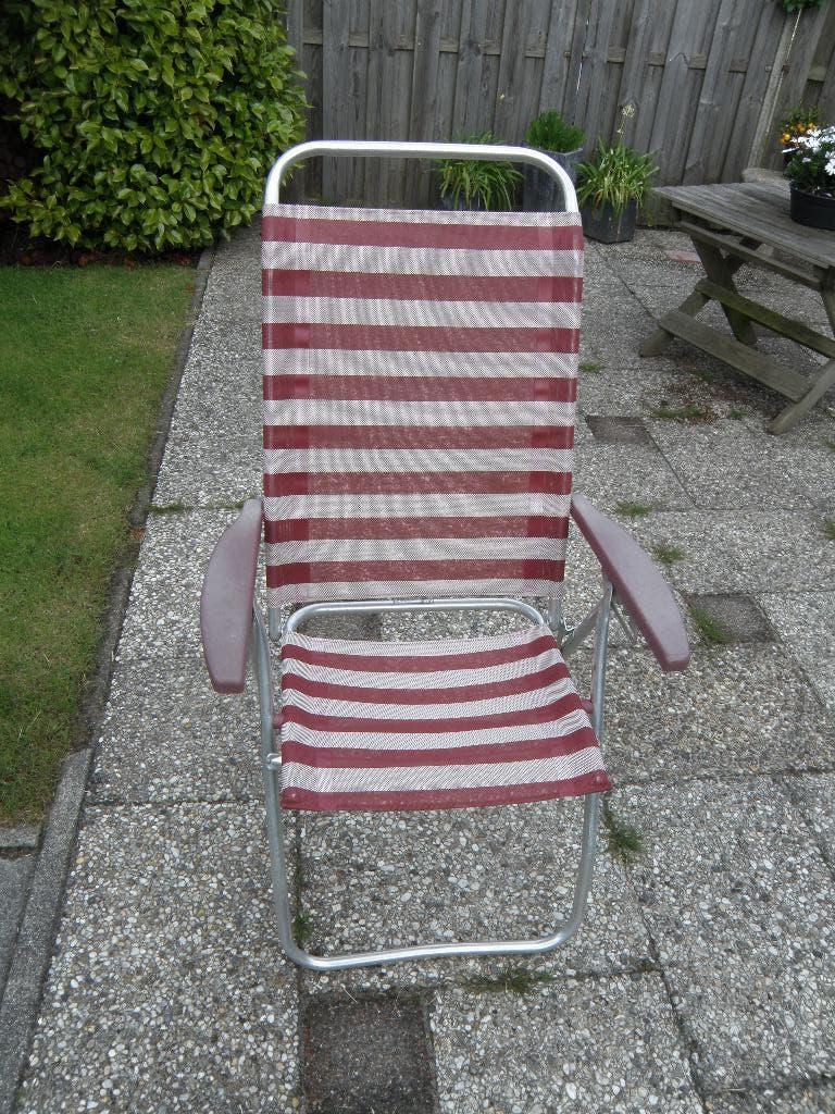 inklapbare stoelen, Ophalen, Gebruikt, Aluminium, Inklapbaar