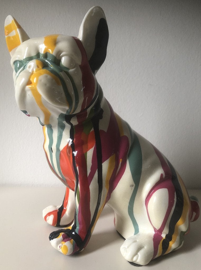 BEELD - BULLDOG - 20 CM HOOG, Ophalen of Verzenden