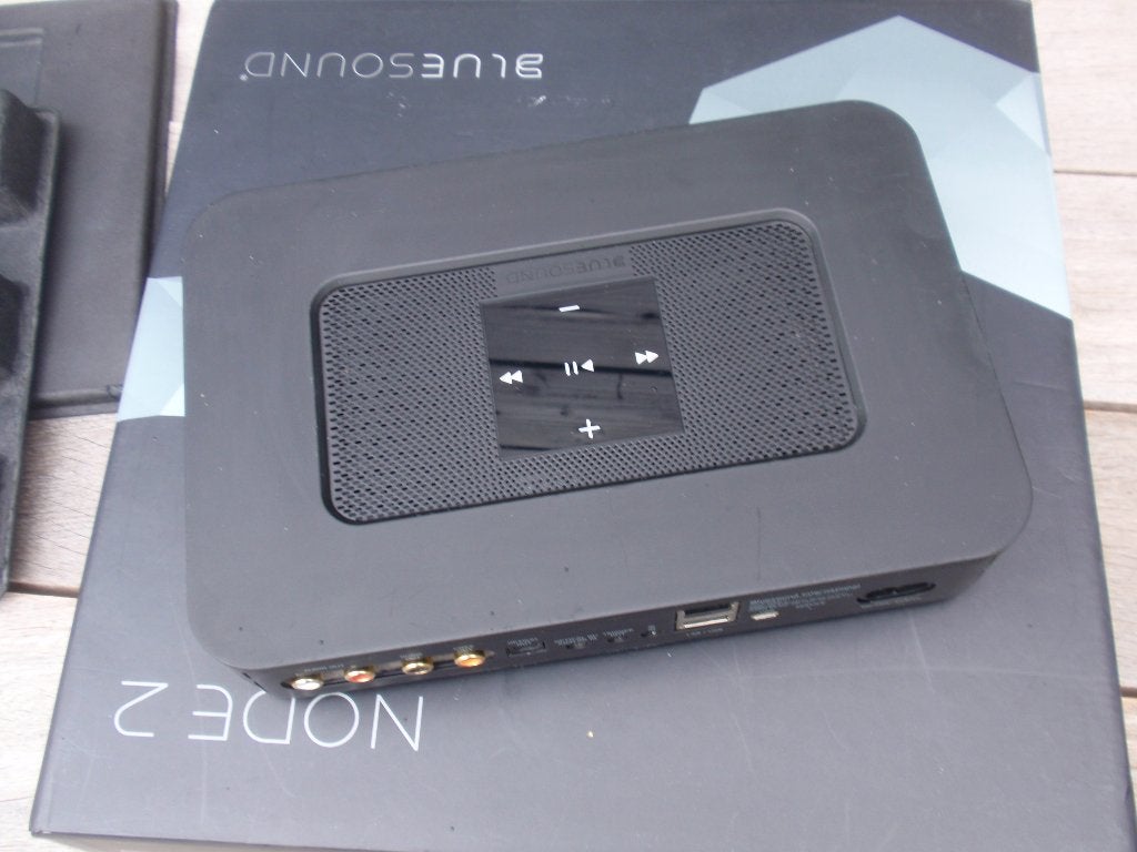 Bluesound Node 2 met nieuwe betere zwaardere elco's, Audio, Tv en Foto, Ophalen of Verzenden, Gebruikt, Zonder harde schijf