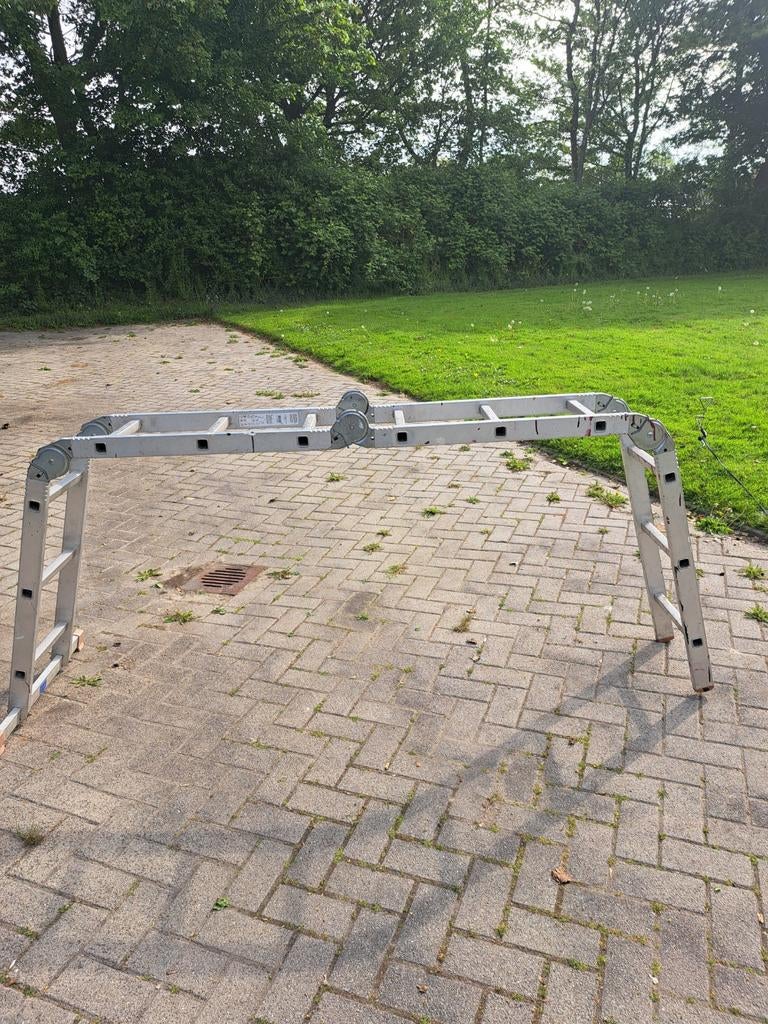Alupro Viezweckladder 4x3 - Opvouwbare Multiladder, Ophalen of Verzenden