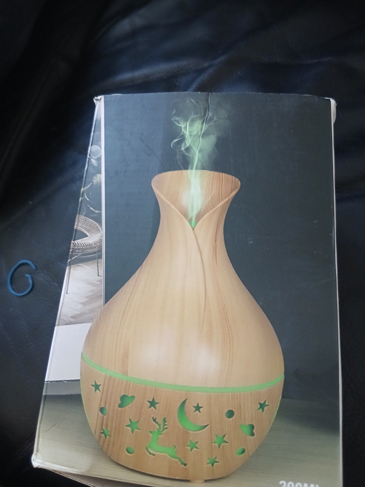 Aromatherapie Diffuser Luchtbevochtiger met LED-verlichting, Huis en Inrichting, Nieuw, Kunststof, Ophalen of Verzenden, Modern