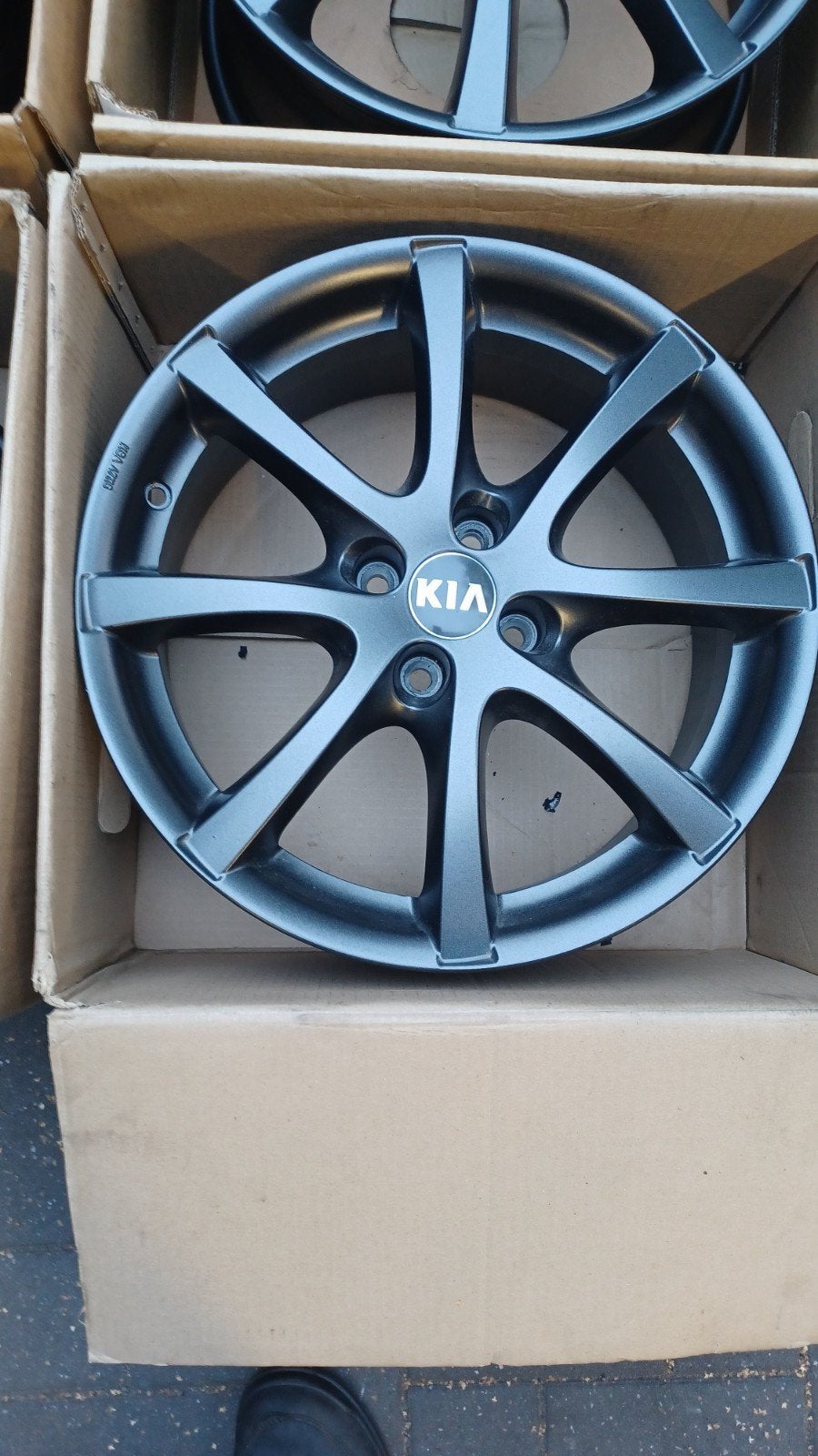 sportvelgen Origineel kia Rio 3 stonic  nieuw 17 inch 4x100, Auto-onderdelen, Ophalen, Velg(en), Nieuw, 17 inch
