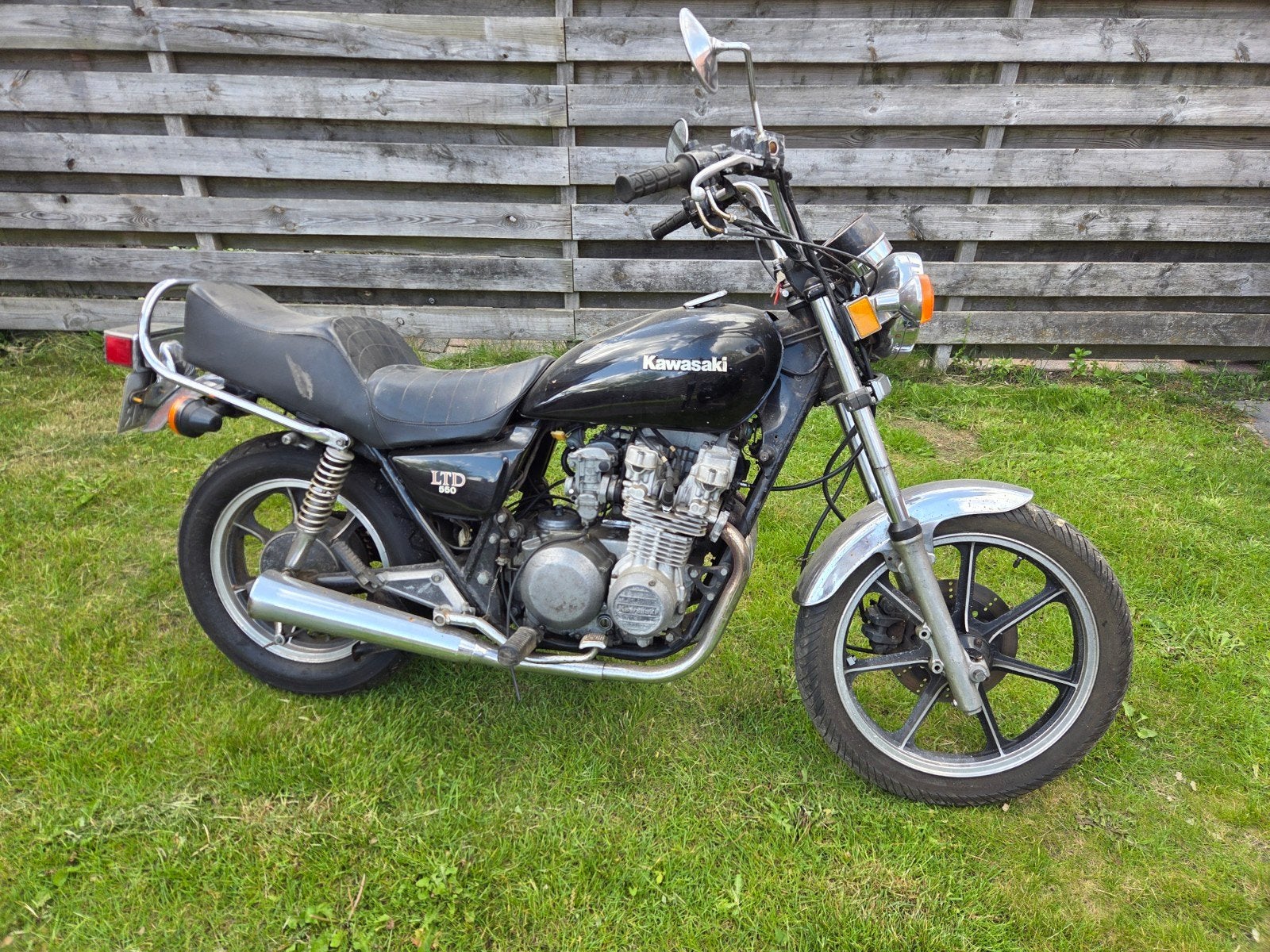 Kawasaki LTD 550 uit 1982 - opknapper, 4 cilinders, Chopper, Gebruikt, Meer dan 35 kW