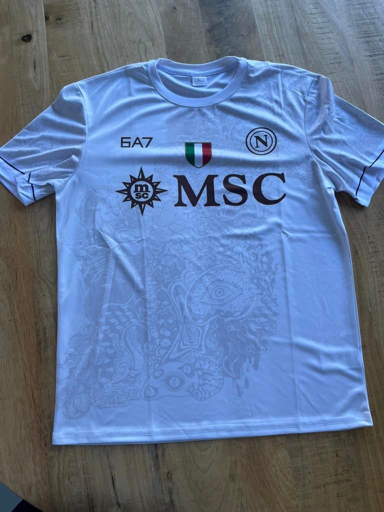 SC Napoli Voetbalshirt, Sport en Fitness, Voetbal, Ophalen of Verzenden, Zo goed als nieuw, Shirt