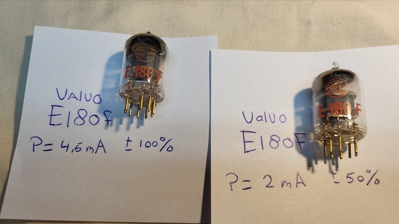 2x VALVO E180F (1tje goed, andere matig), Ophalen of Verzenden