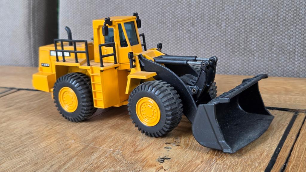 Joal Michigan L320 bulldozer shovel modelauto 1:50 239, Verzenden, Gebruikt, Hijskraan, Tractor of Landbouw, Overige merken
