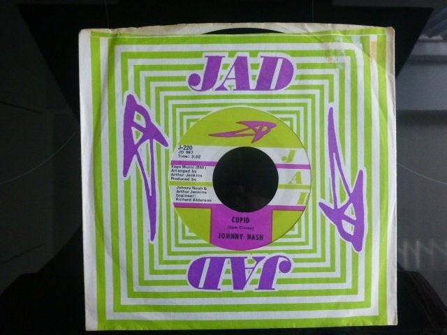Johnny Nash.  Cupid. / Hold me tight., Ophalen of Verzenden, Gebruikt, Pop