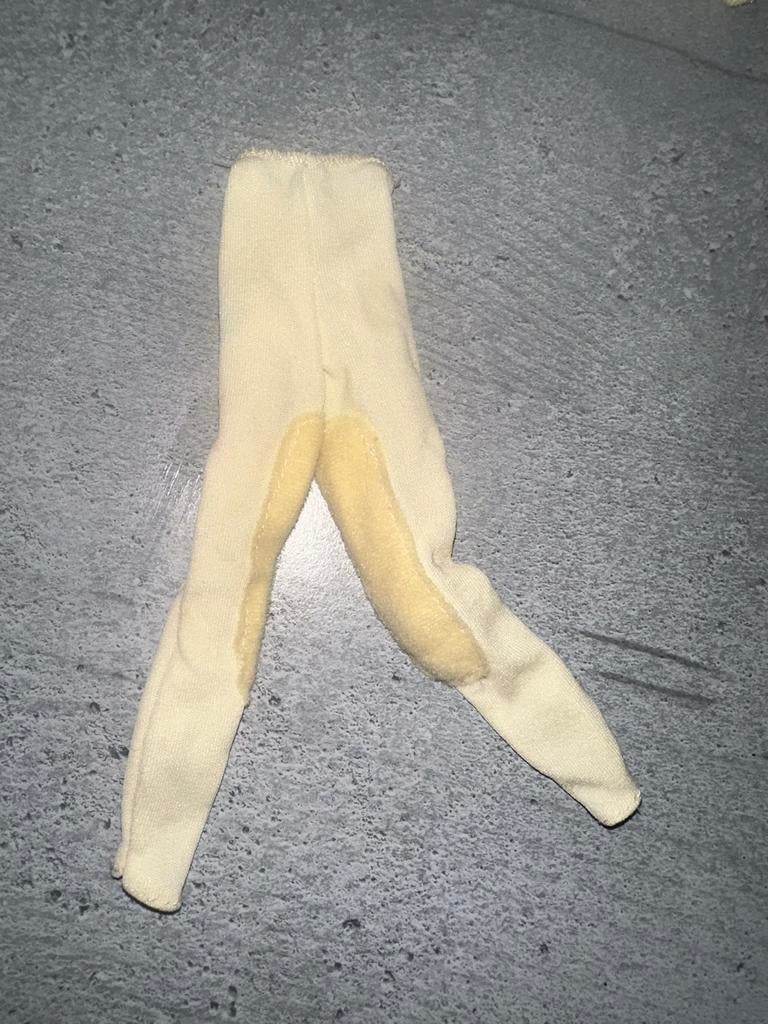 611 Barbie paardrijbroek - Crème, Ophalen of Verzenden, Zo goed als nieuw