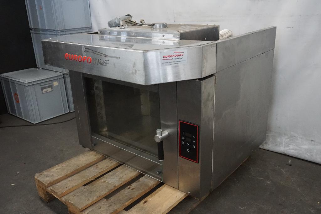 Eurofours grote oven confectieoven horeca - met afzuiger, Hete lucht, 60 cm of meer, Ophalen of Verzenden, Oven met grill