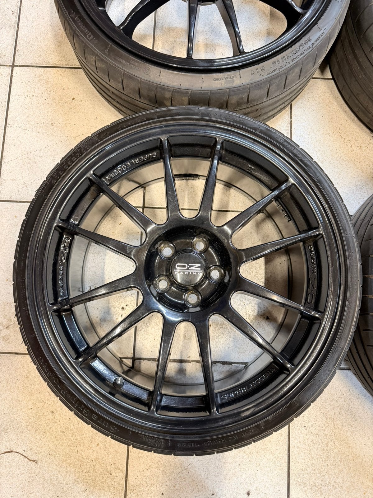 OZ Racing Superleggera 18 inch 5x100 8J ET50 velgen wielen, Ophalen, 18 inch, Info@vlcustomscooters, Velg(en)