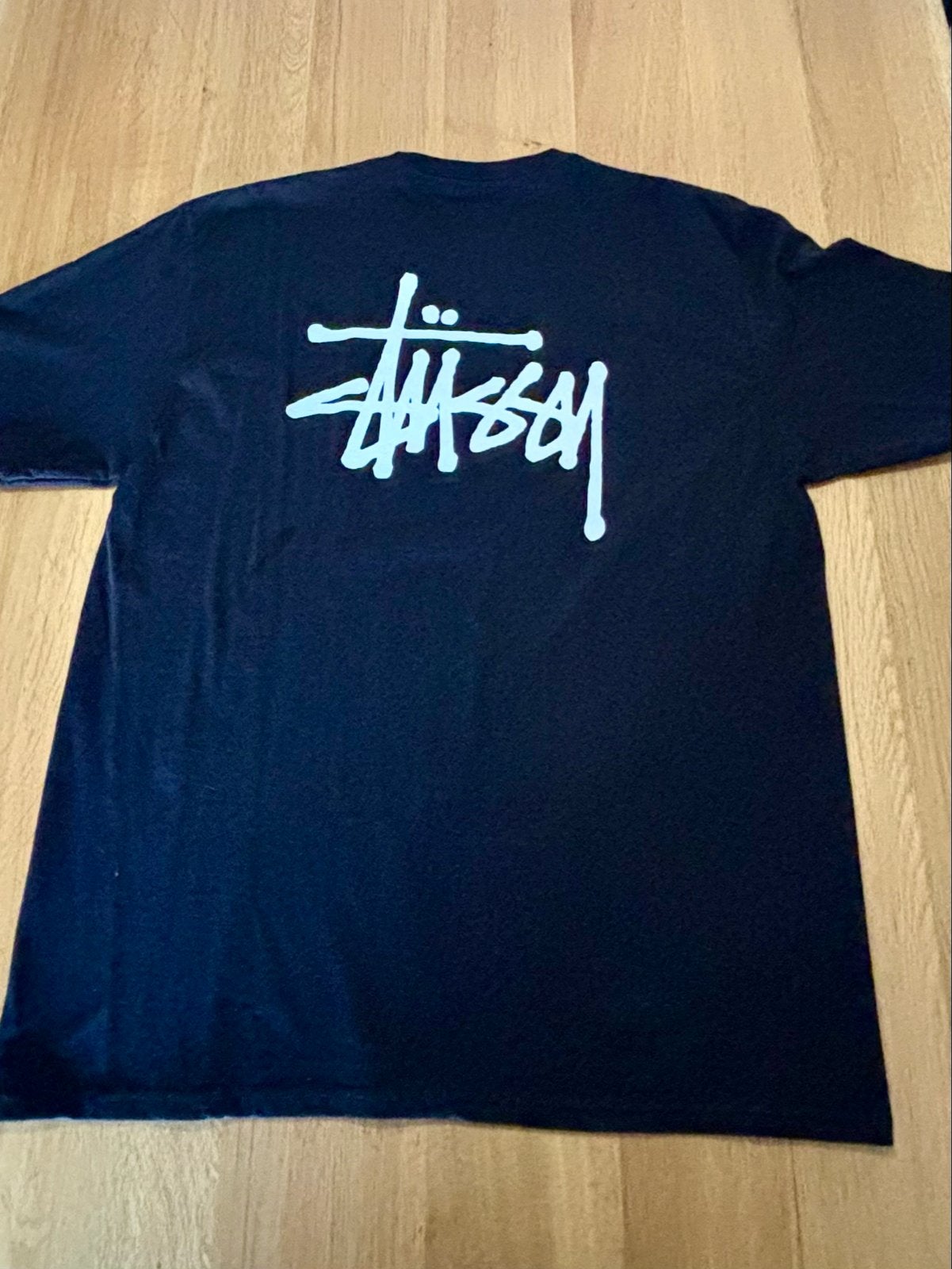 Stussy T-shirt Zwart Maat XL, Ophalen of Verzenden, Zo goed als nieuw, Maat 56/58 (XL), Zwart