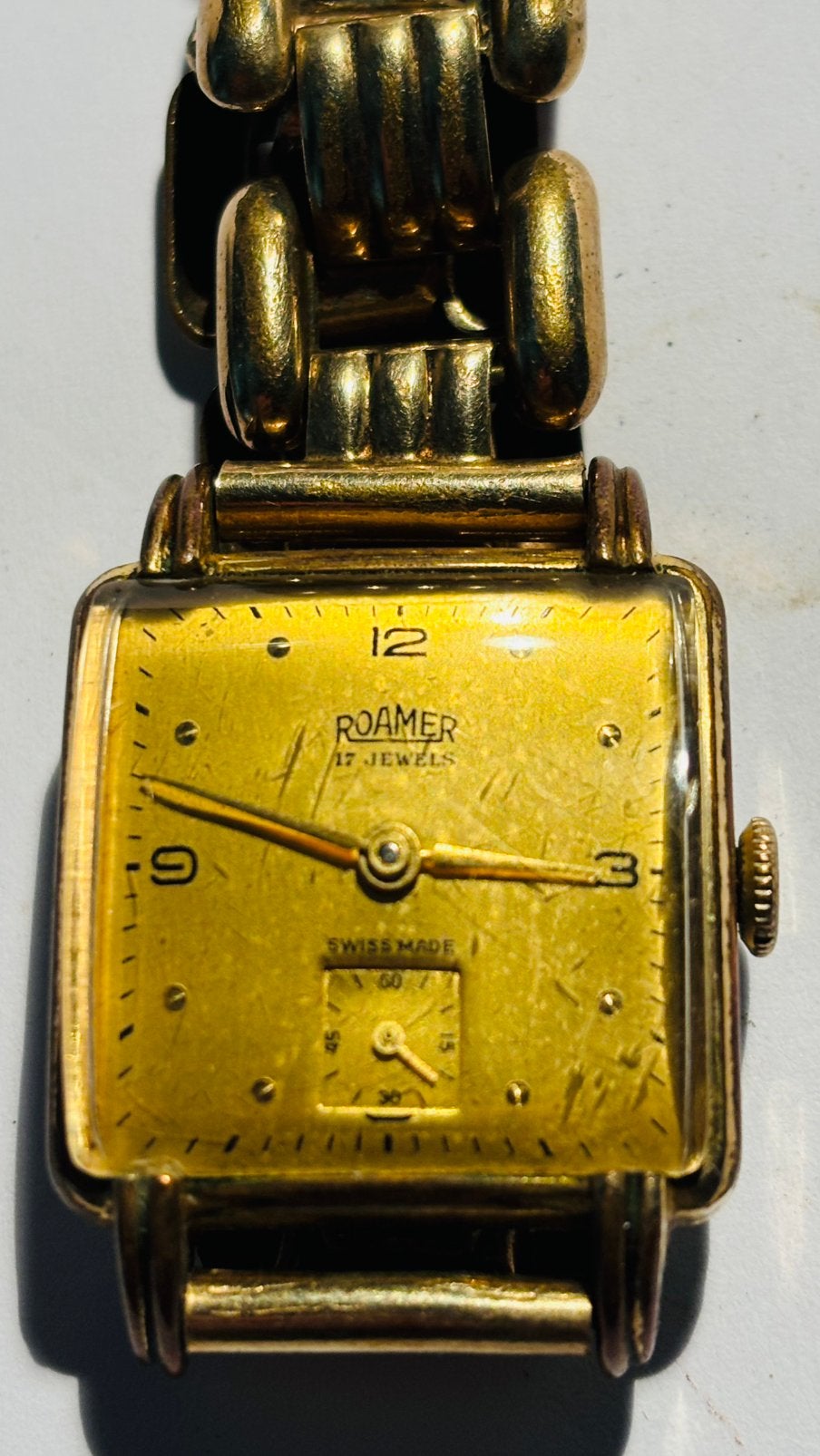 Goudkleurige Roamer uit 1950 grats verzending., Verzenden, Zo goed als nieuw