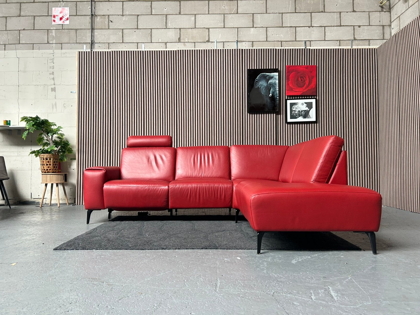 GRATIS LEVERING Montel Tuscan Hoekbank 260X210 GEREINIGD