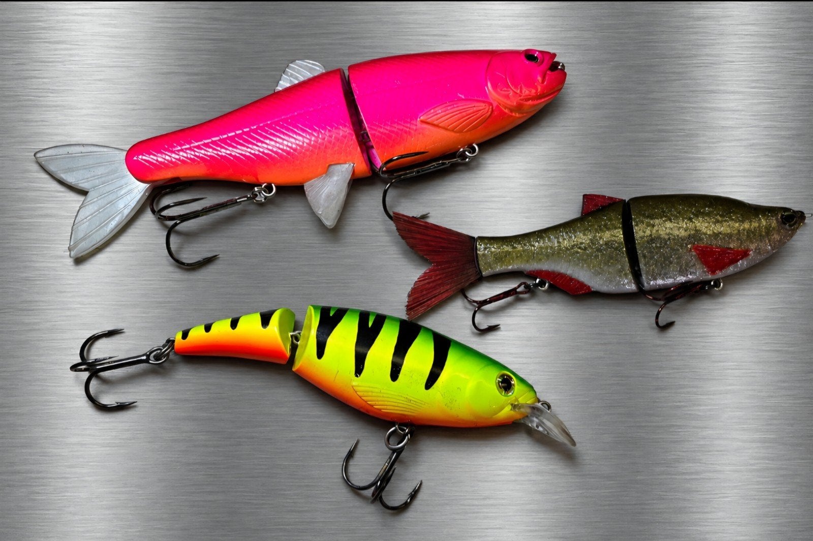3x Swimbaits : RAPALA / 2x Custom Paint

incl 2 gratis nieuw, Ophalen of Verzenden, Nieuw, Overige typen