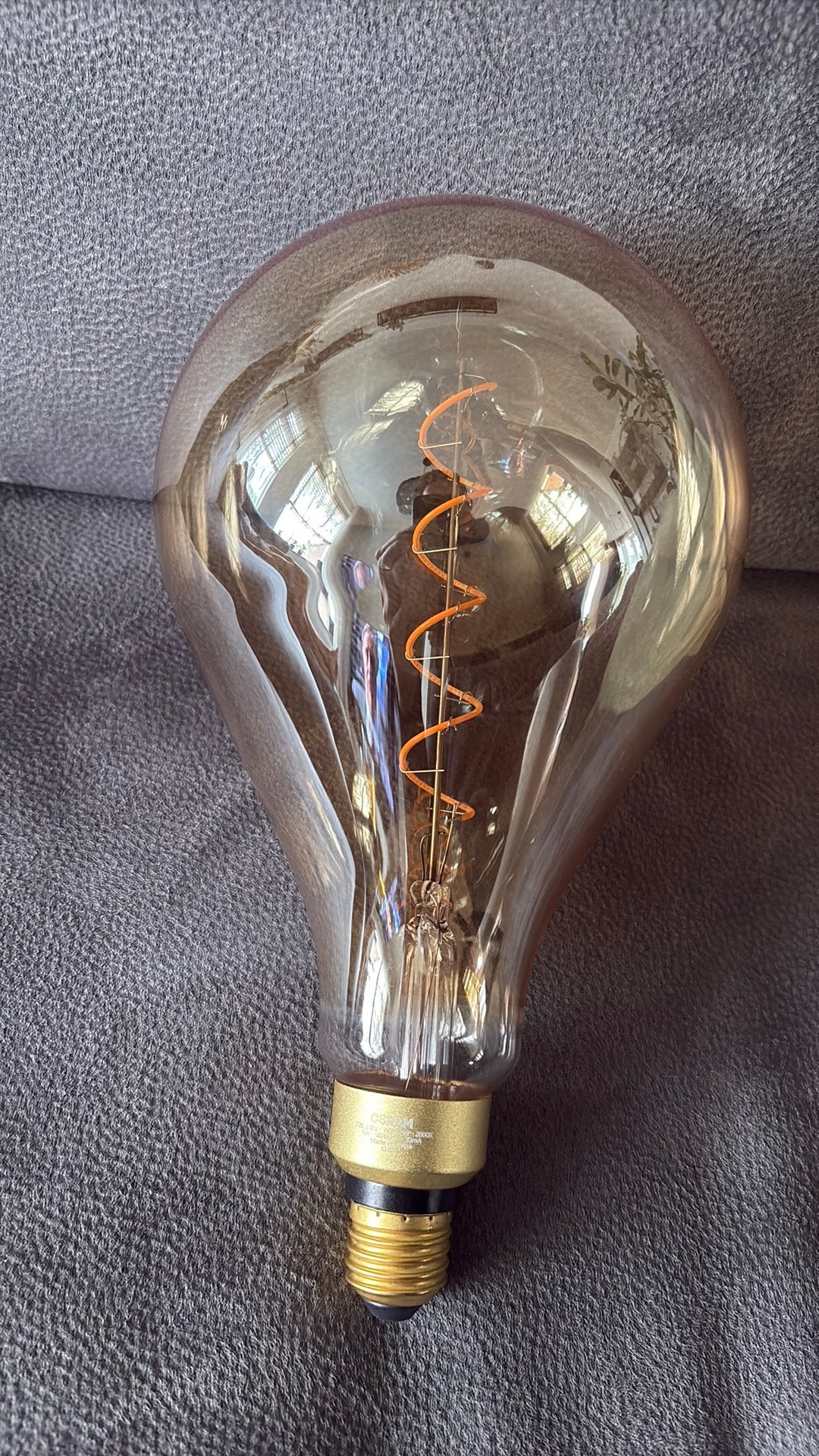 Osram LED lamp vintage 1906 Big Grape E27, Ophalen, Zo goed als nieuw, E27 (groot), Led-lamp