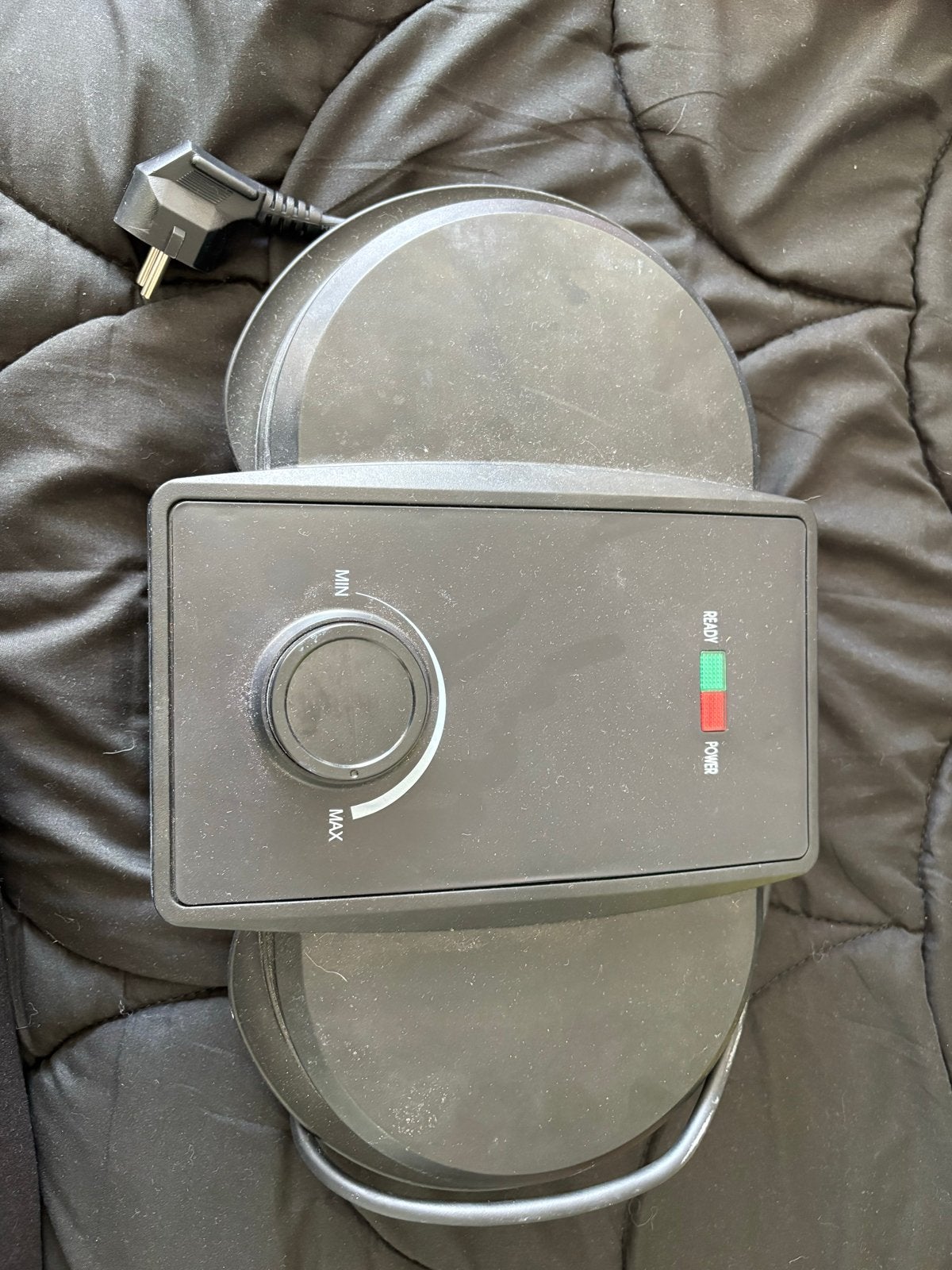 Dubbel wafelijzer met temperatuurregeling, Ophalen, Gebruikt