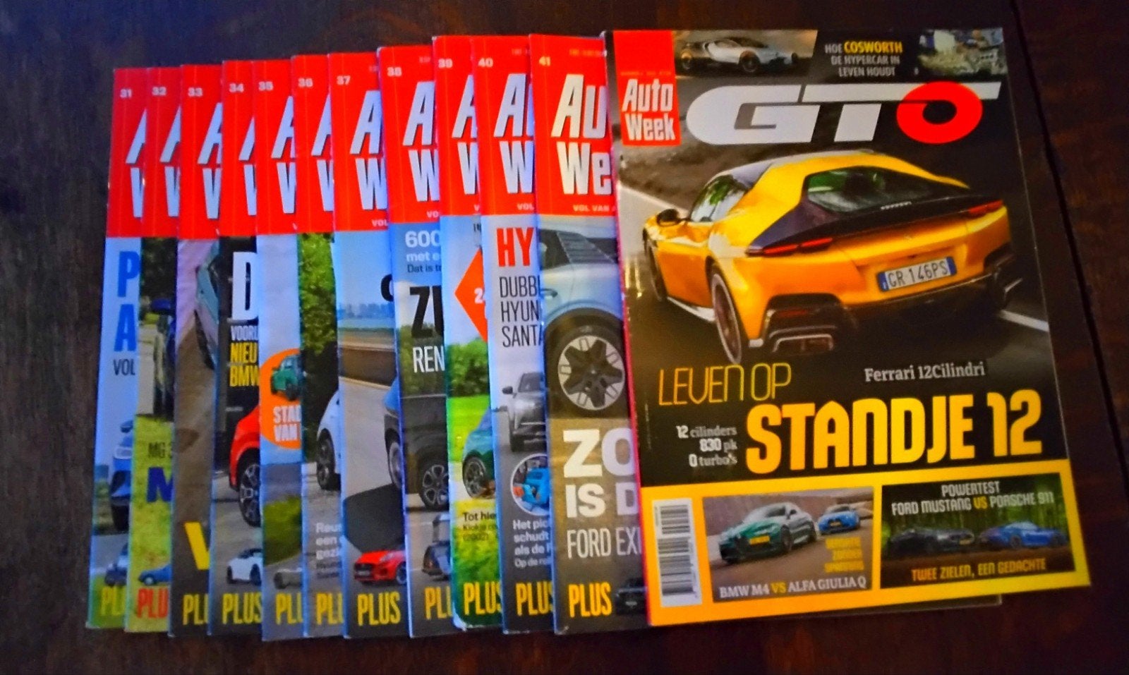 11 Autoweek nr 31 t/m 41 - 2024 en 1 autoweek GTO nr 4., Ophalen of Verzenden, Gelezen, Algemeen