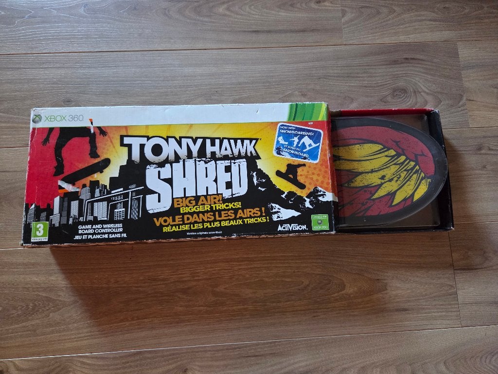 Tony Haw Shred incl. skateboard voor de Xbox, Ophalen of Verzenden, Gebruikt, Xbox 360