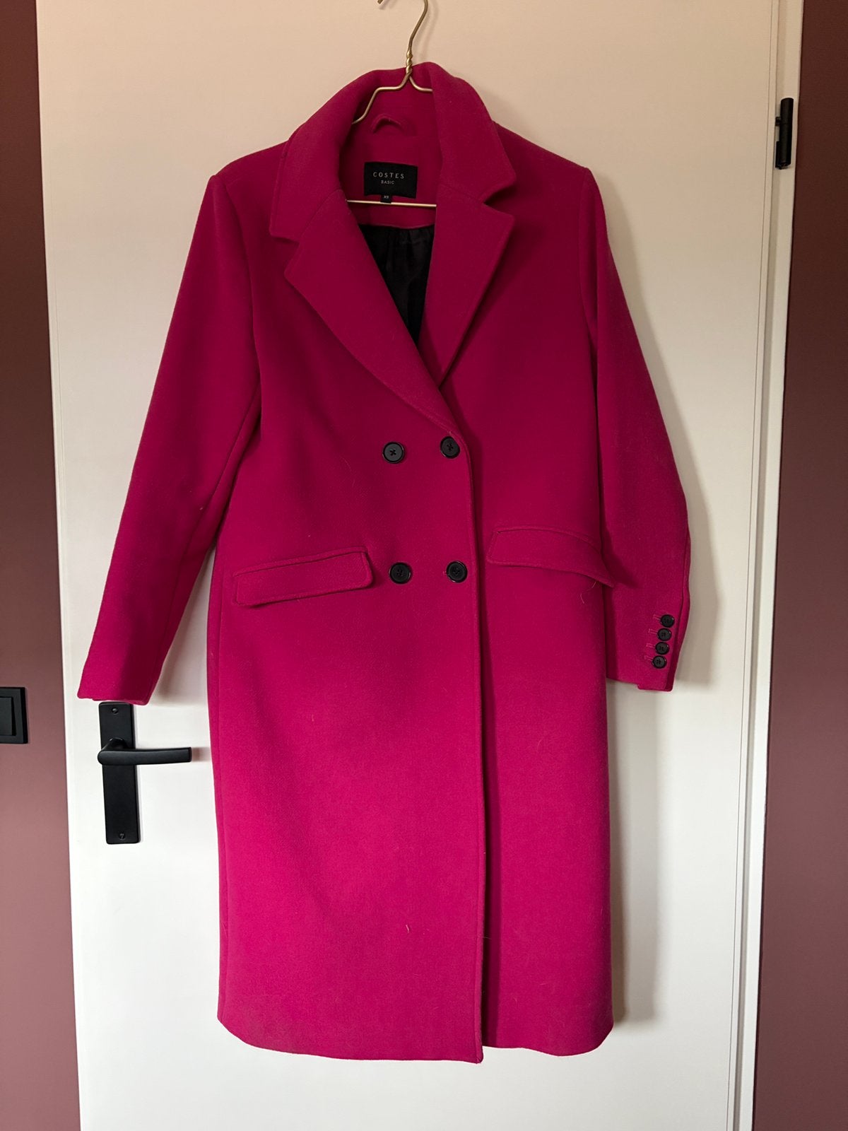Costes jas, Ophalen of Verzenden, Zo goed als nieuw, Maat 34 (XS) of kleiner, Roze