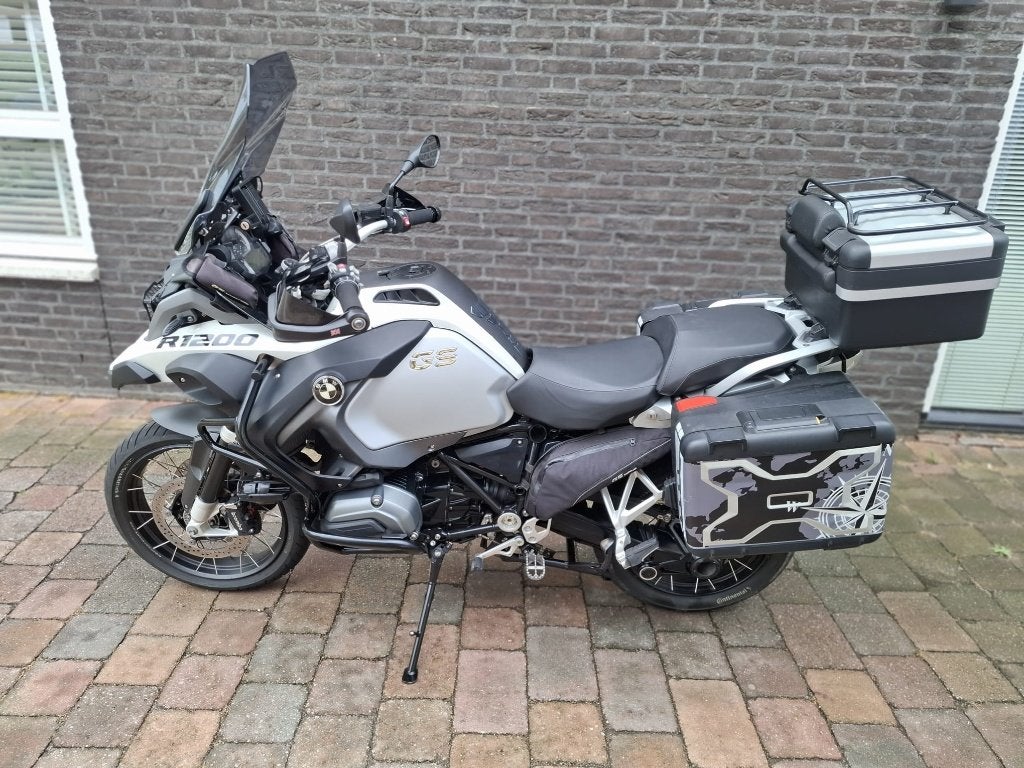 BMW R 1200 GS ADVENTURE ABS-ASC-ESA (bj 2014) met koffers., Motoren, 2 cilinders, Motorrijbewijs A, Gebruikt, Particulier