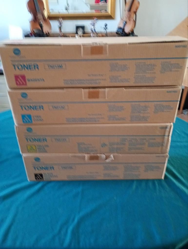 Konica Minolta Toner TN213M, TN213C, TN213Y, TN213K - Nieuw, Ophalen, Nieuw, Toner, Konica Minolta