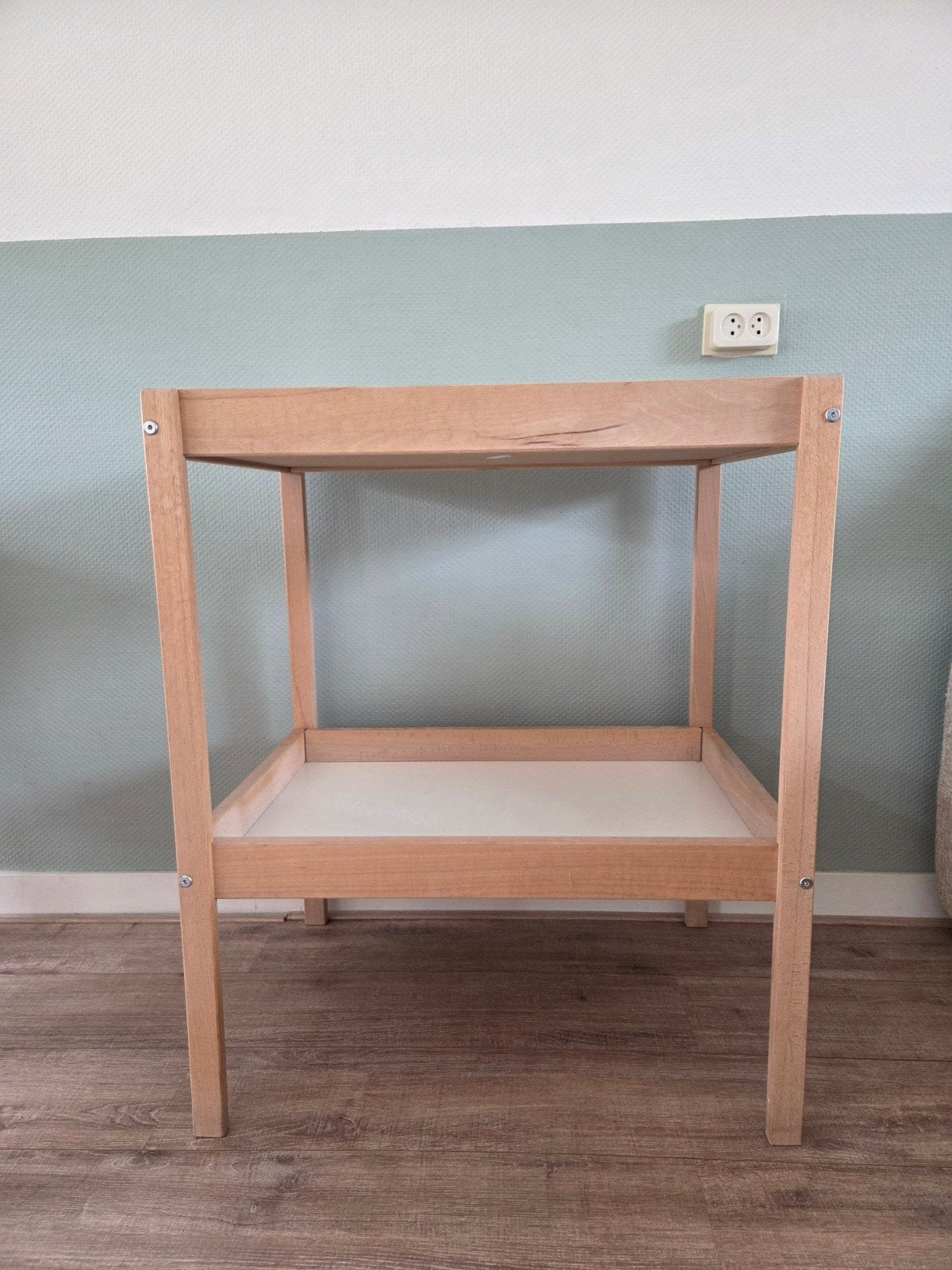 SNIGLAR Commode, beuken/wit, Gebruikt, Overige typen, Standaard, Ophalen