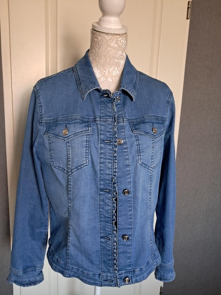 Jasje Rabe Maat : 40 Kleur : Blauw NIEUWPRIJS €150,-, Maat 38/40 (M), Rabe, Blauw, Nieuw