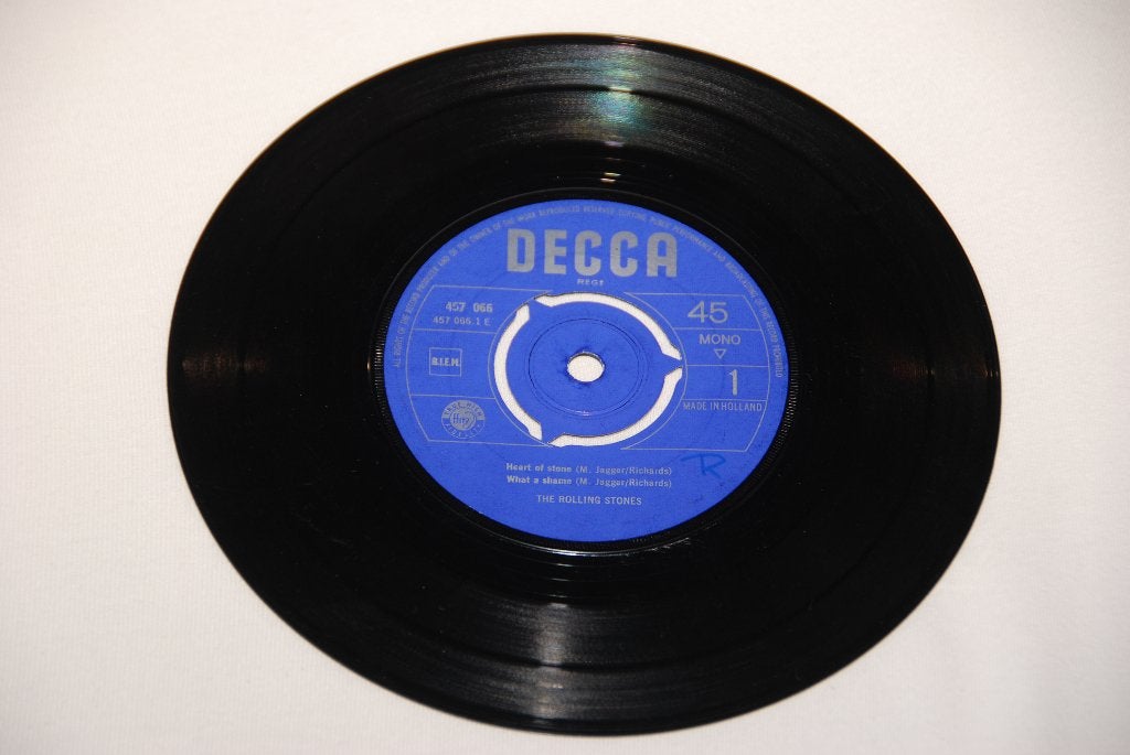 Rolling Stones – Heart of Stone 7” EP Vinyl, Gebruikt, 7 inch, Single, Ophalen of Verzenden