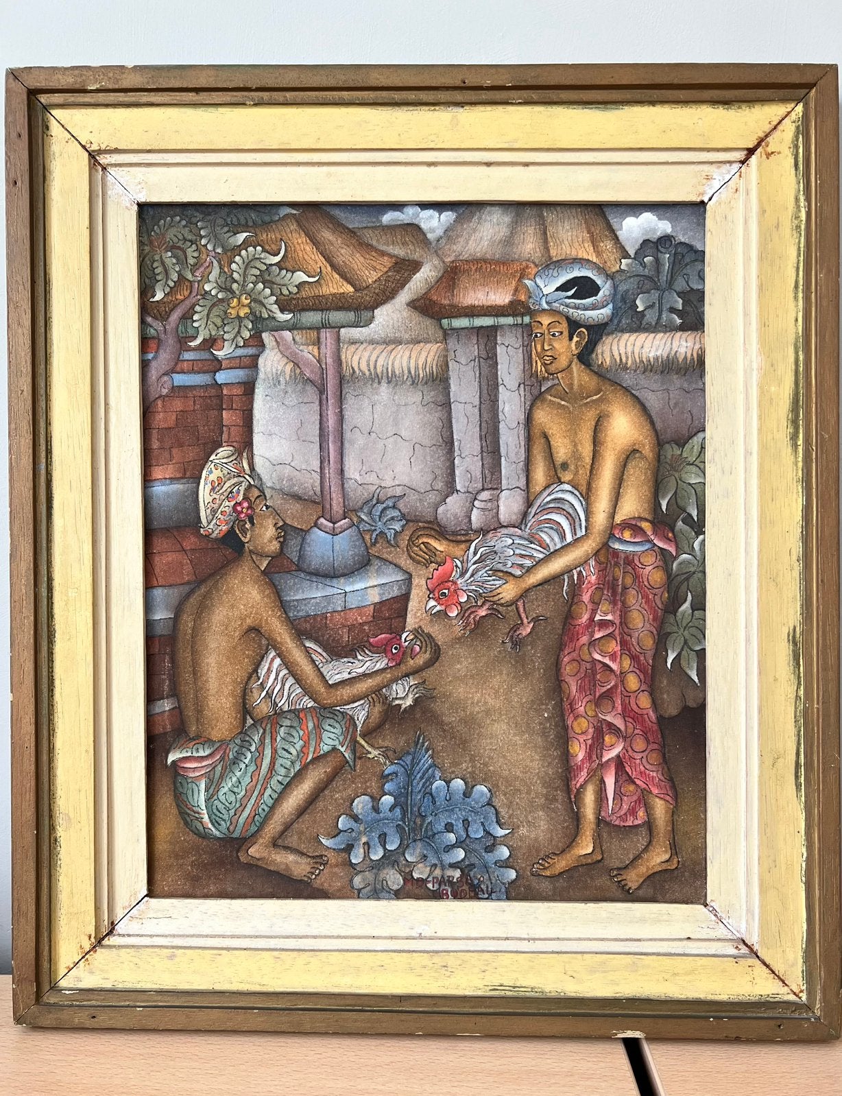 Schilderij, Bali, MD Parsa Ubud Bali, Ophalen, Overig onderwerp, Ophangklaar, Overige materialen