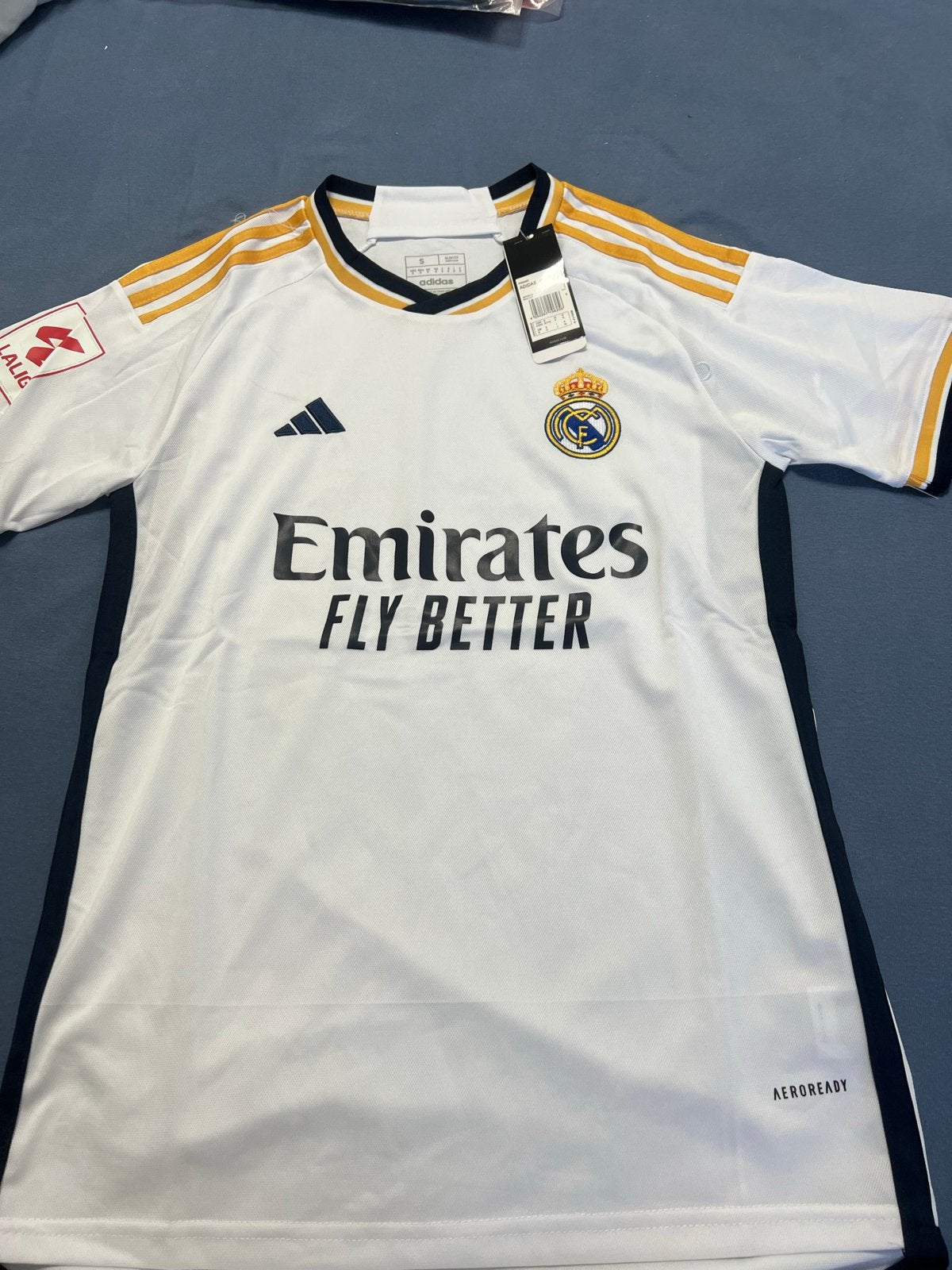 Real Madrid Thuisshirt 2022/2023 Maat S - Nieuw met labels, Wit, Overige typen, Nieuw, Ophalen of Verzenden