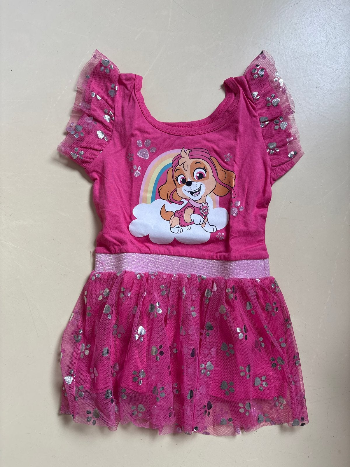 Paw Patrol Skye jurk roze met tule rokje (98/104), Ophalen, Nieuw, Meisje
