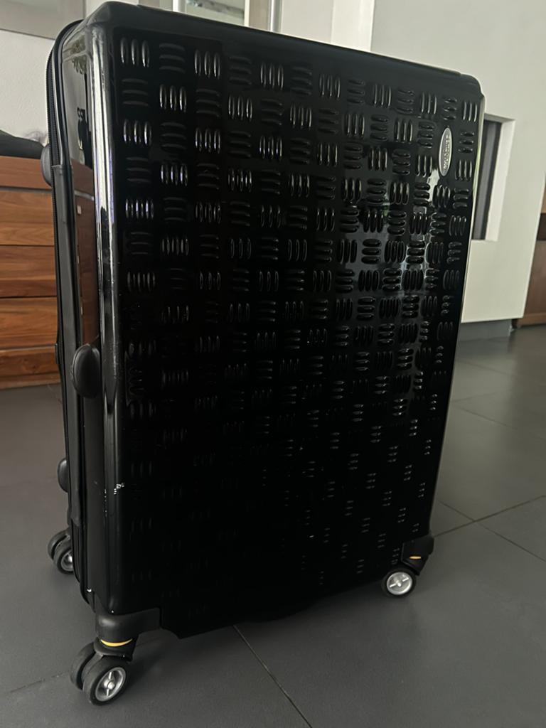 Stevige Samsonite koffer, Sieraden, Tassen en Uiterlijk, Koffers, Ophalen, Hard kunststof, 45 tot 55 cm, Zo goed als nieuw