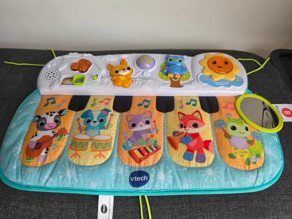 Vtech Piano met Dieren voor in de box, Ophalen of Verzenden, Zo goed als nieuw, Overige typen, Met geluid
