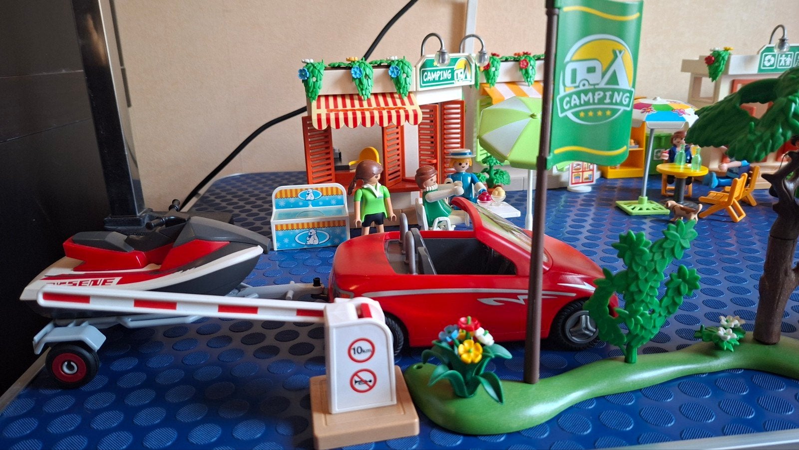 playmobil op " de camping", Ophalen, Gebruikt