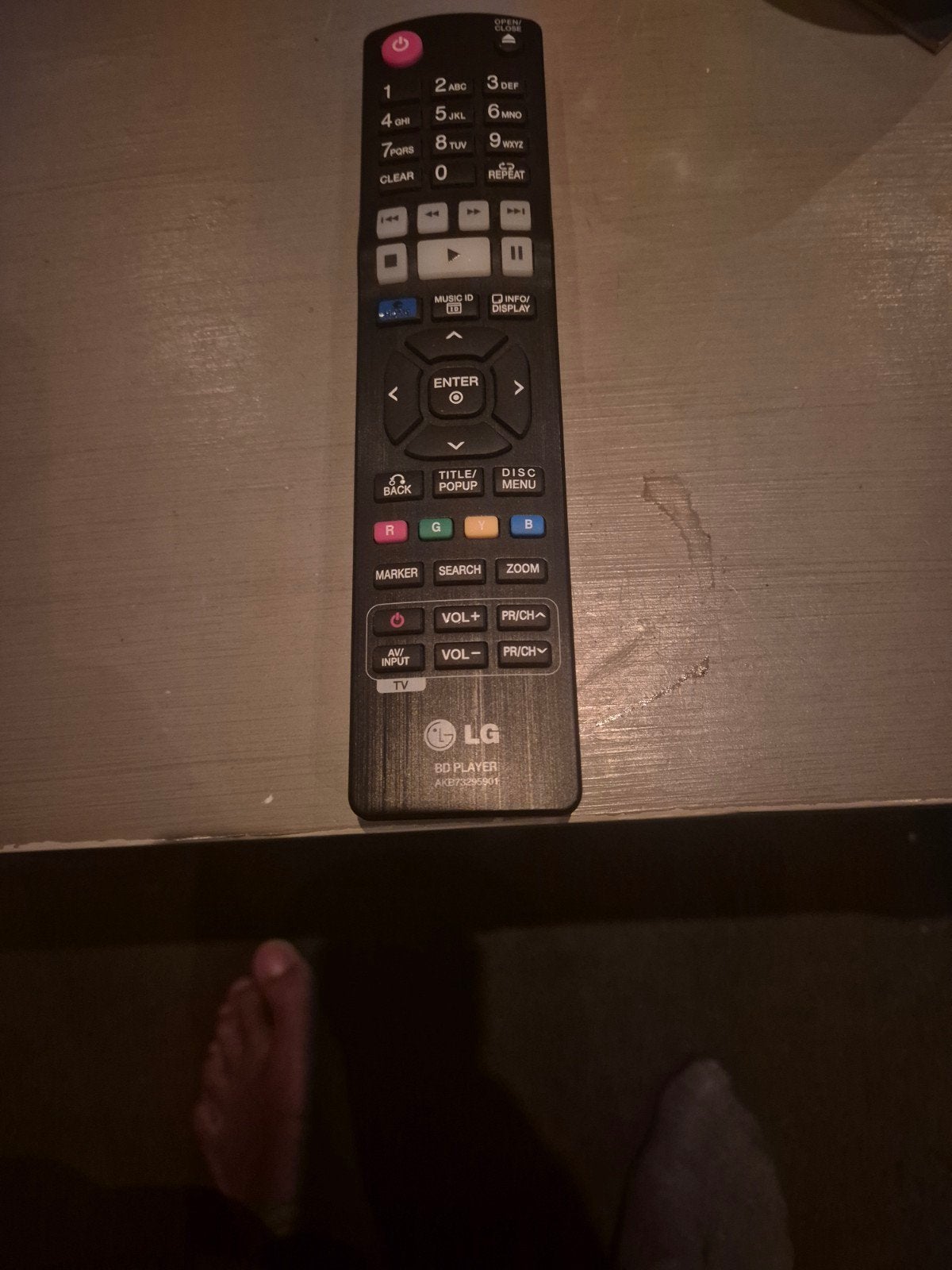 LG AKB73295901 Afstandsbediening voor BD Player, Audio, Tv en Foto, Ophalen of Verzenden