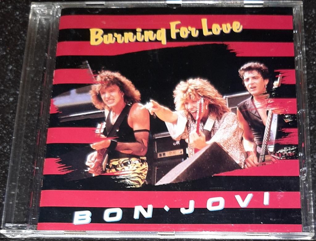 Bon Jovi burning for love japanse persing, Maxi-single, Ophalen of Verzenden, Zo goed als nieuw, 1 single