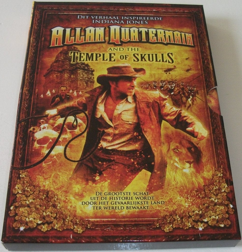 Dvd *** ALLAN QUATERMAIN *** And the Temple of Skulls, Cd's en Dvd's, Engels, Nederlands, Ophalen of Verzenden, Zo goed als nieuw