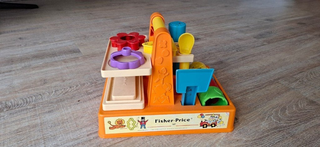 Vintage 1982 Fisher Price kleiboetseerset 787 KLEISET, Ophalen of Verzenden, Gebruikt, Speelset