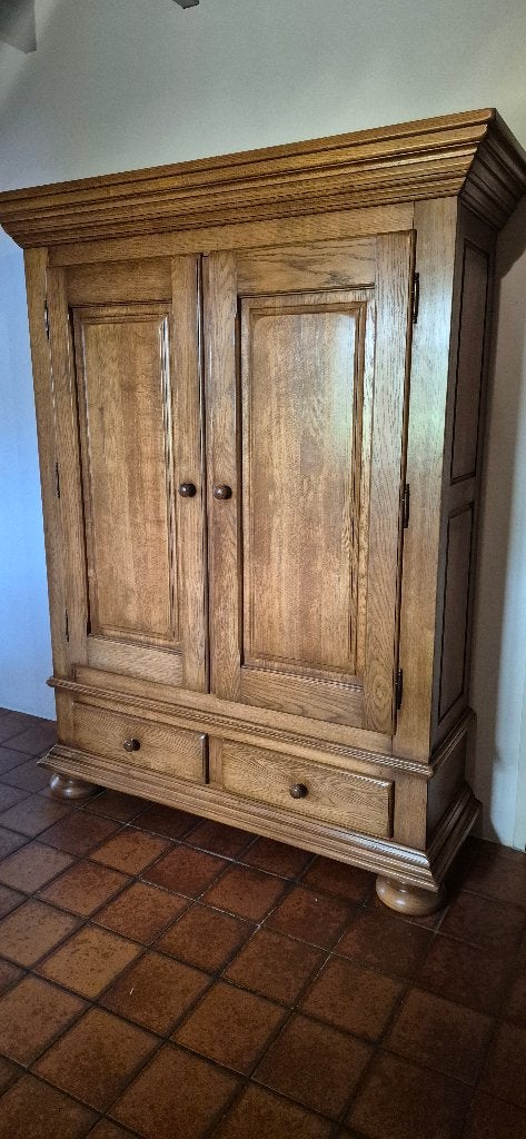 Kast, Ophalen, 100 tot 150 cm, Eikenhout, 150 tot 200 cm
